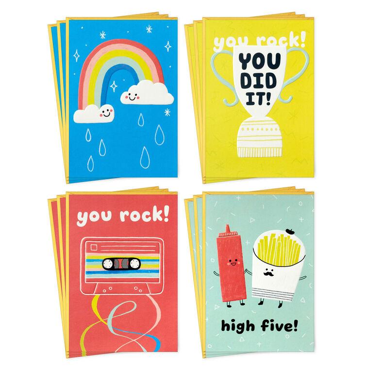 hallmark Bright and Cheery Kids Boxed Encouragement Cards Assortment Pack of 12