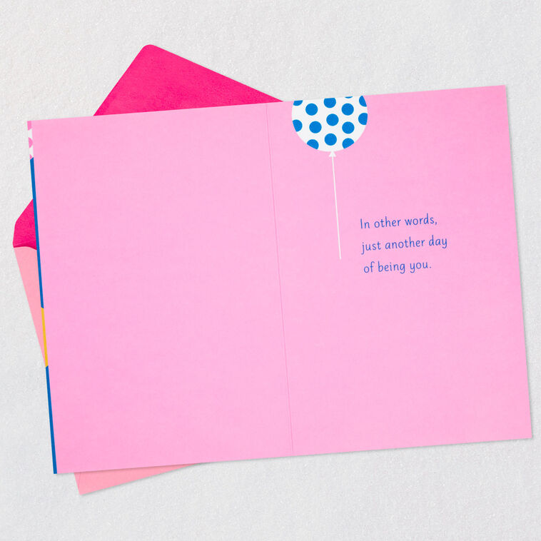 Hallmark Bright Beautiful Fabulous And Fun Birthday Card