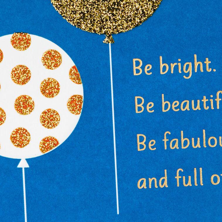 Hallmark Bright Beautiful Fabulous And Fun Birthday Card