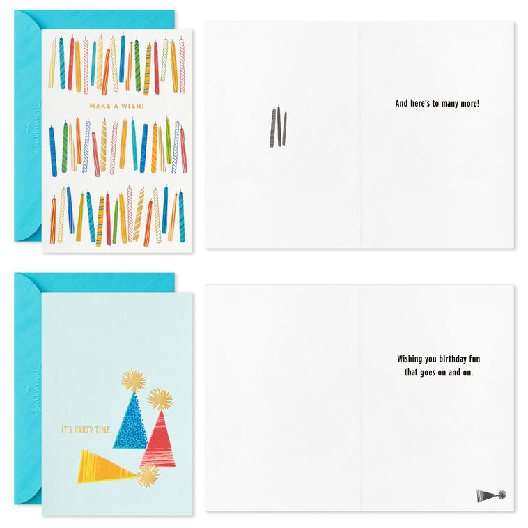 Hallmark Bright Birthday Wishes Boxed Birthday Cards Assortment Pack Of 36
