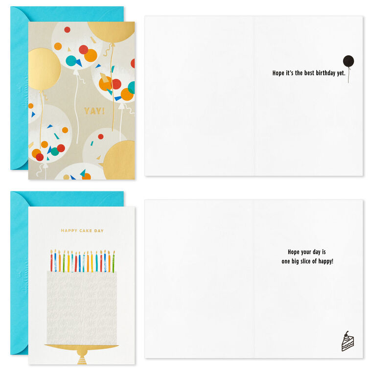 Hallmark Bright Birthday Wishes Boxed Birthday Cards Assortment Pack Of 36