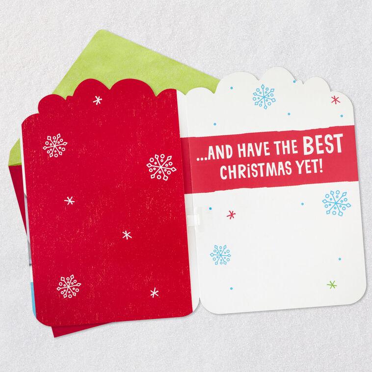 Hallmark Bring On The Fun Penguins Musical Christmas Card