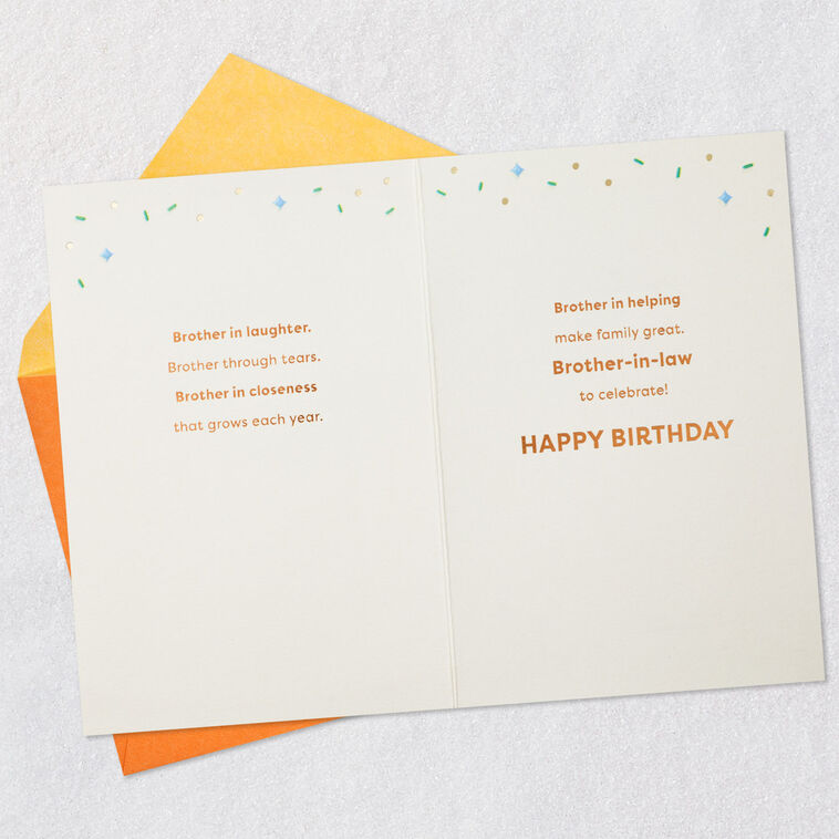 Hallmark Brother In Kindness Heart And Spirit Birthday Card For Brother-in-Law