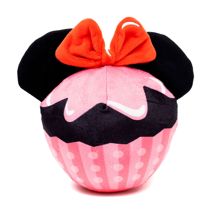 Hallmark Buckle-Down Disney Minnie Mouse Plush Cupcake Squeaker Dog Toy