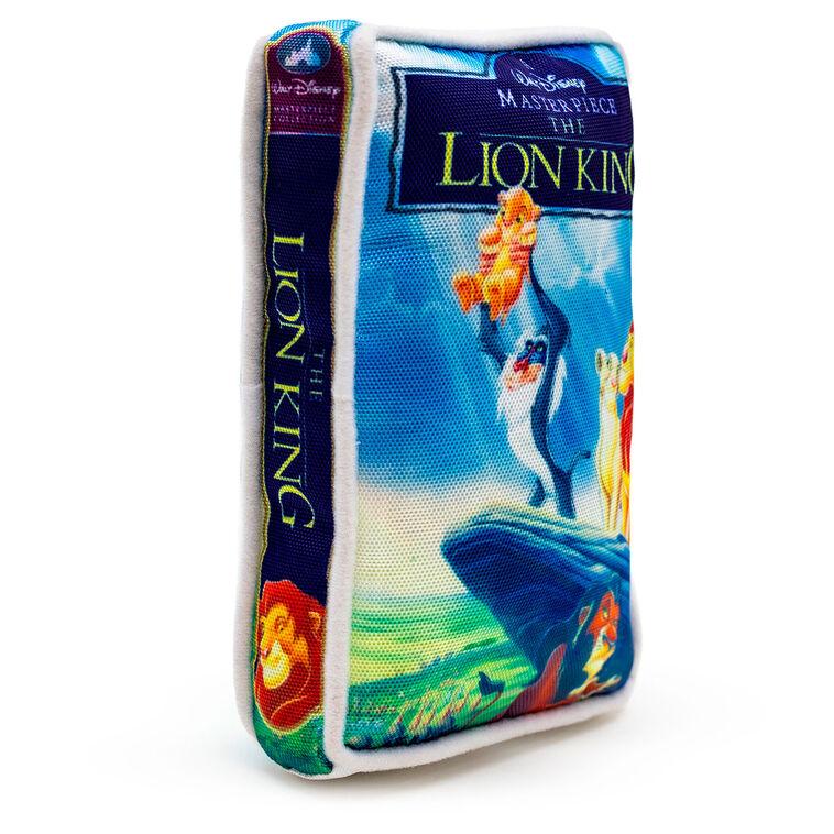 Hallmark Buckle-Down Disney The Lion King VHS Movie Box Squeaker Dog Toy