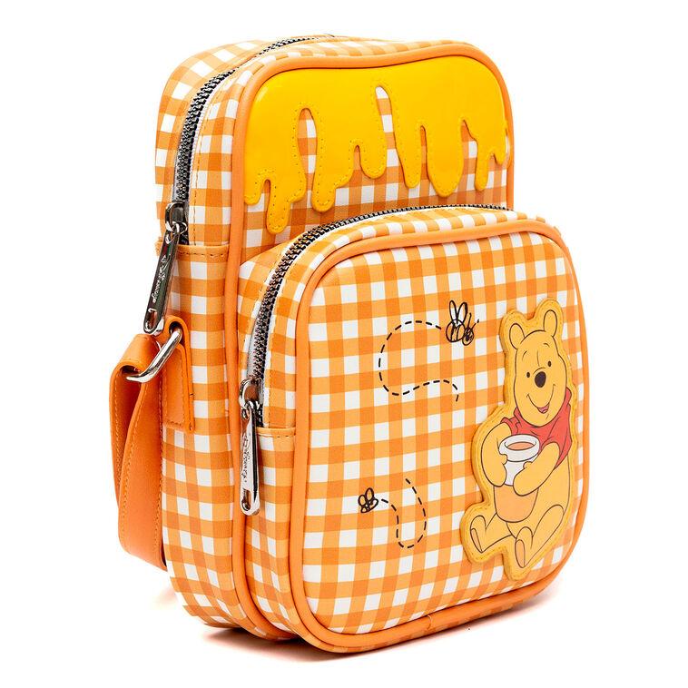 Hallmark Buckle-Down Disney Winnie The Pooh Gingham Crossbody Bag