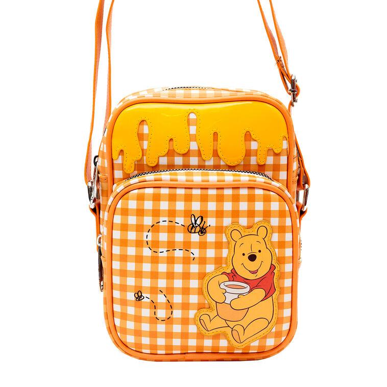 Hallmark Buckle-Down Disney Winnie The Pooh Gingham Crossbody Bag