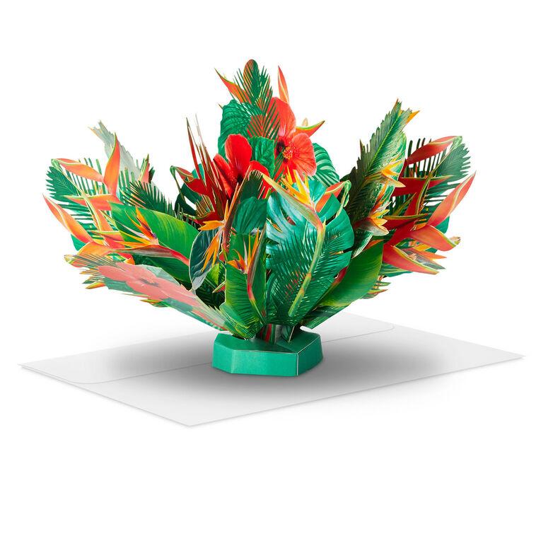 hallmark Build-a-Bouquet Tropical Pop-Up Paper Flowers