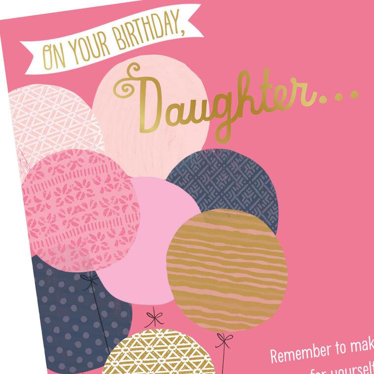 Hallmark Bunch Of Balloons Birthday Card For Daughter