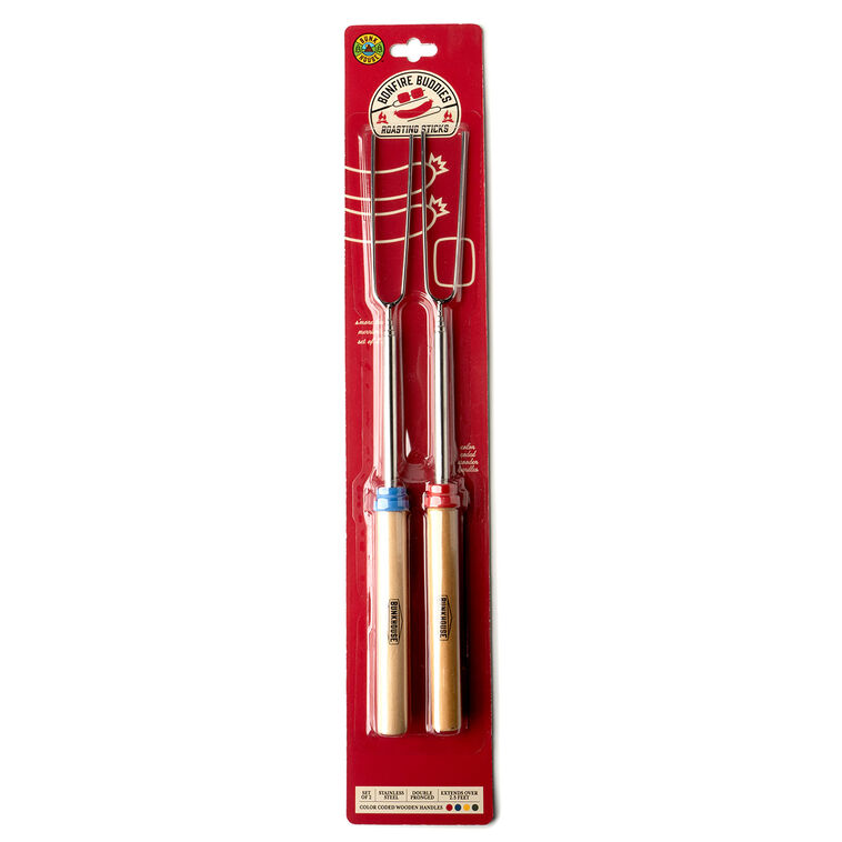 Hallmark Bunk House Bonfire Buddies Roasting Forks Set Of 2