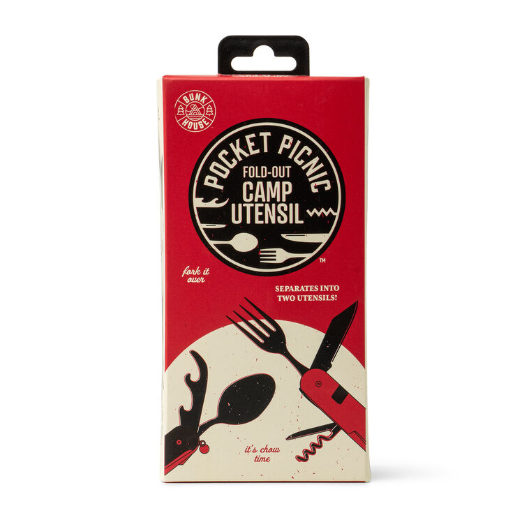 Hallmark Bunk House Pocket Picnic Fold-Out Camp Utensil