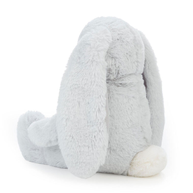 Hallmark Bunnies By The Bay Little Nibble Gray Bunny Stuffed Animal 12"