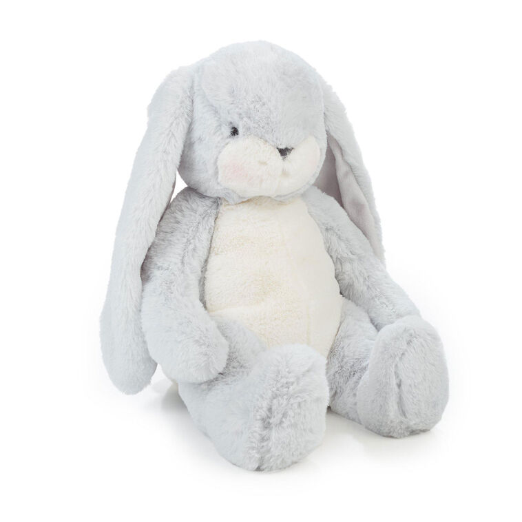 Hallmark Bunnies By The Bay Little Nibble Gray Bunny Stuffed Animal 12"
