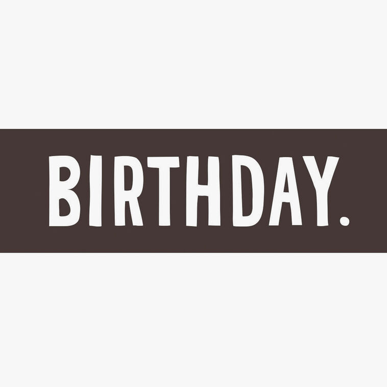 Hallmark Can't Stress This Enough Funny Birthday Card
