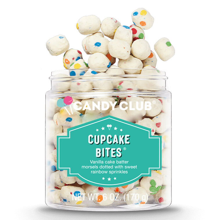 hallmark Candy Club Cupcake Bites Gummy Candies in Jar 6 oz
