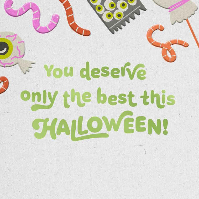 Hallmark Candy Fun And Heart Full Of Happy Halloween Card For Grandson