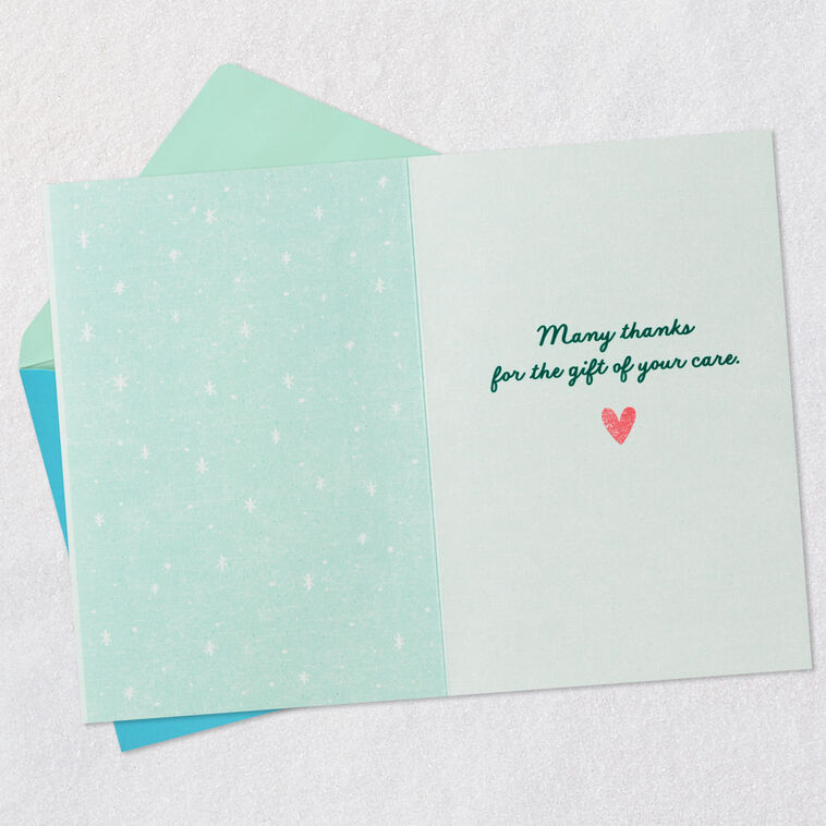 Hallmark Caring With Heart Thank-You Card For Healthcare Professional