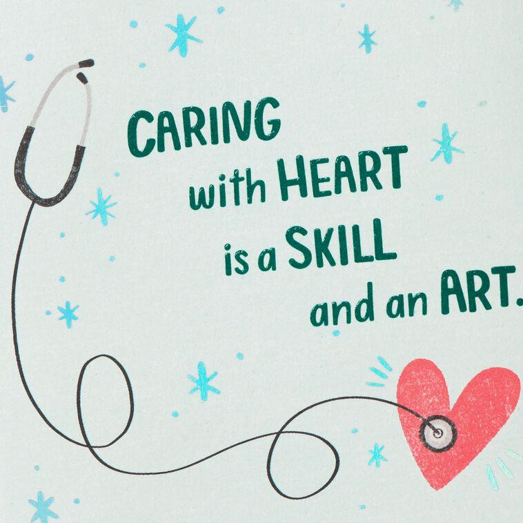 Hallmark Caring With Heart Thank-You Card For Healthcare Professional