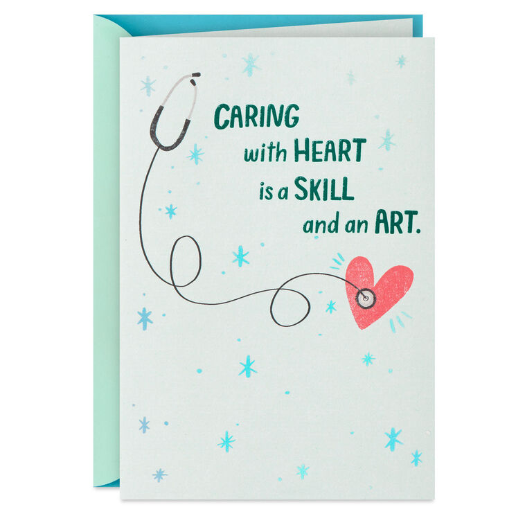 hallmark Caring With Heart Thank-You Card for Healthcare Professional