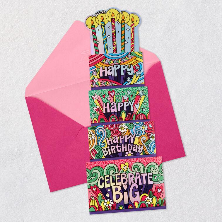 Hallmark Celebrate Big Pop-Up Musical Birthday Card For Kids