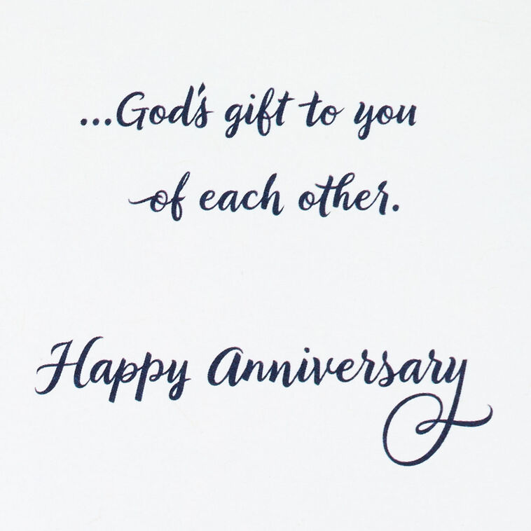 Hallmark Celebrate One Of The Greatest Gifts Anniversary Card