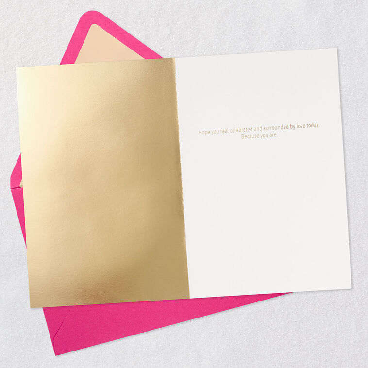 Hallmark Celebrated And Surrounded By Love Birthday Card