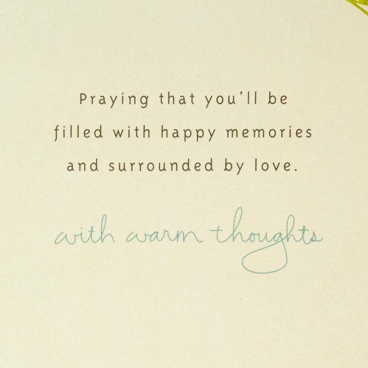 Hallmark Celebrating A Beautiful Life Sympathy Card