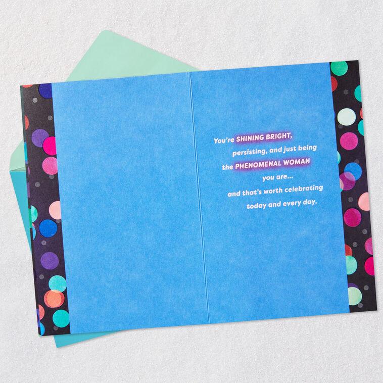 Hallmark Celebrating A Kick-Ass Woman Birthday Card For Her