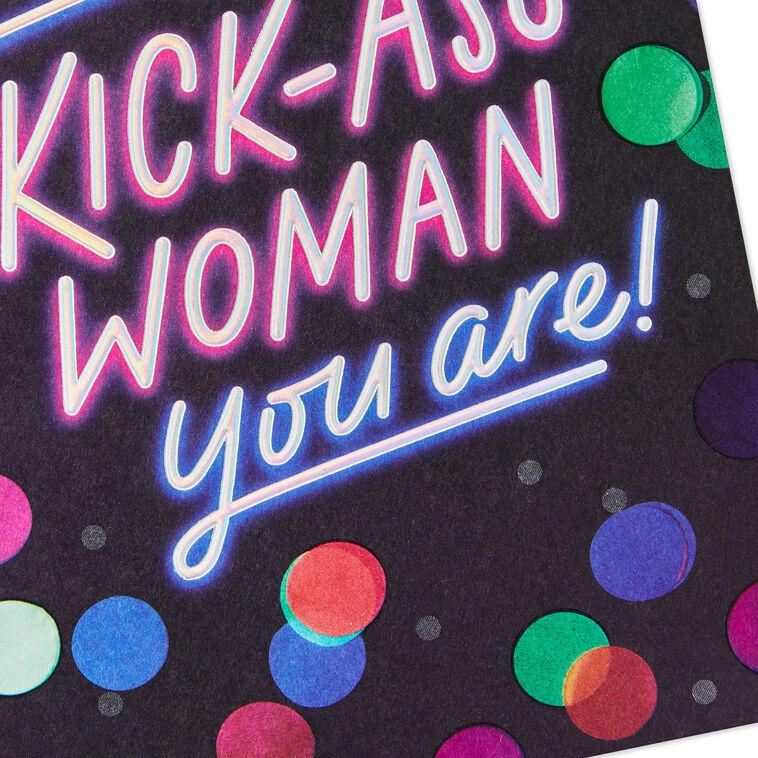 Hallmark Celebrating A Kick-Ass Woman Birthday Card For Her