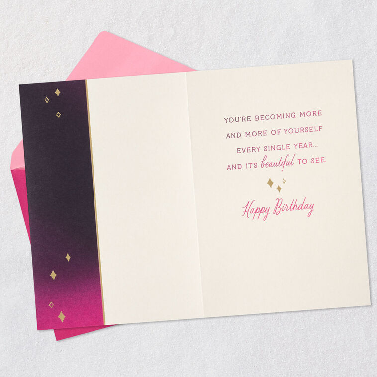 Hallmark Celebrating All That You Are Birthday Card For Her