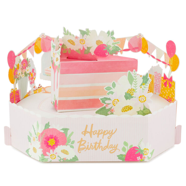 Hallmark Celebrating Another Year Of You 3D Pop-Up Birthday Card