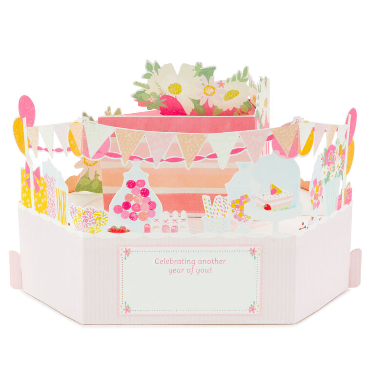 Hallmark Celebrating Another Year Of You 3D Pop-Up Birthday Card