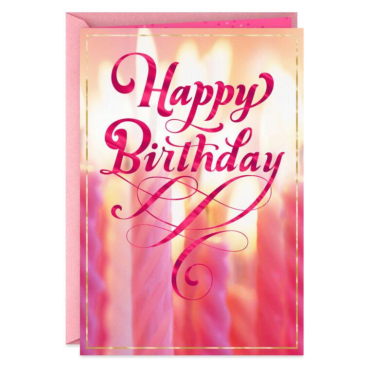 hallmark Celebrating Bright Beautiful You Birthday Card