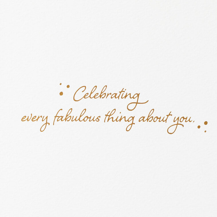 Hallmark Celebrating Every Fabulous Thing Birthday Card For Her