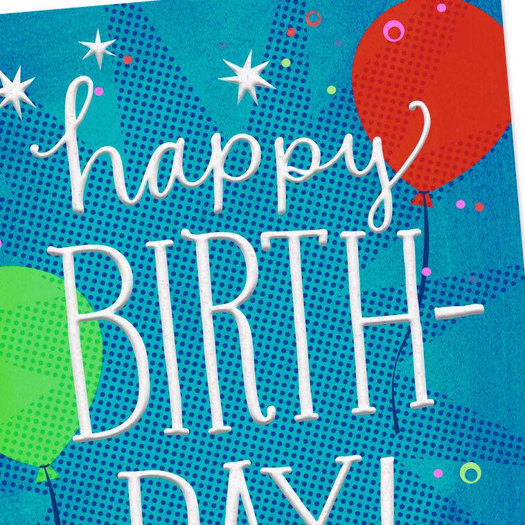 Hallmark Celebrating Every Nice Thing About You Birthday Card