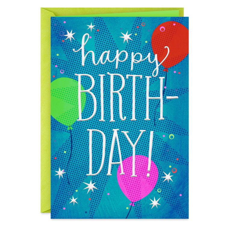 hallmark Celebrating Every Nice Thing About You Birthday Card