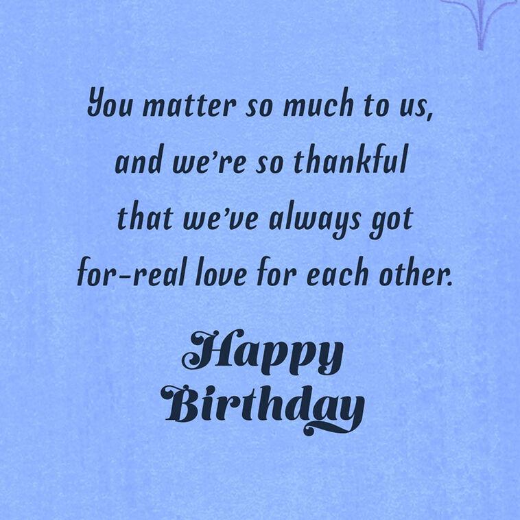 Hallmark Celebrating The For-Real Man You Are Birthday Card For Brother