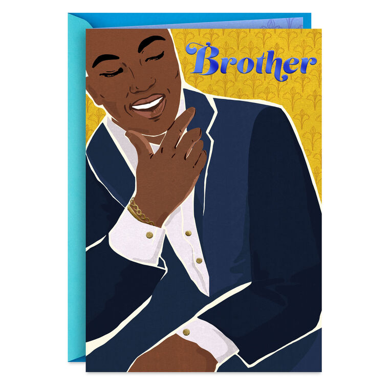 hallmark Celebrating the For-Real Man You Are Birthday Card for Brother