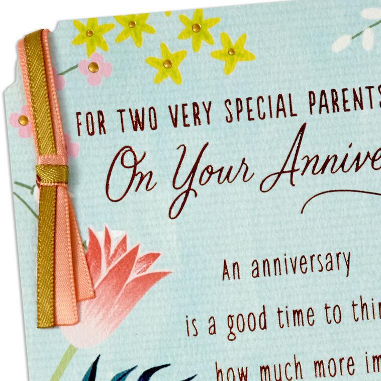 Hallmark Celebrating The Life You've Made Together Anniversary Card For Parents