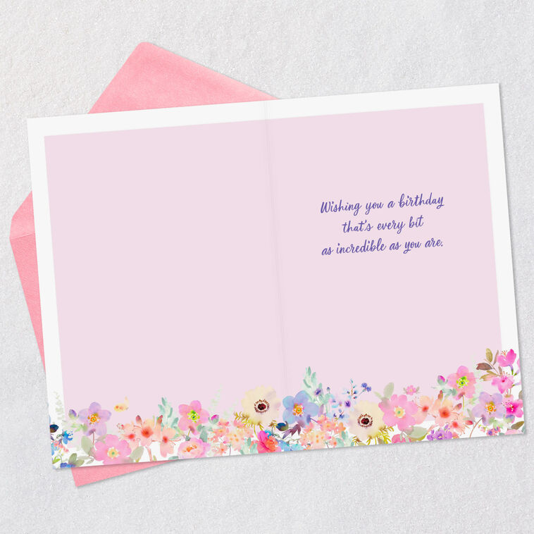 Hallmark Celebrating The One And Only You Birthday Card