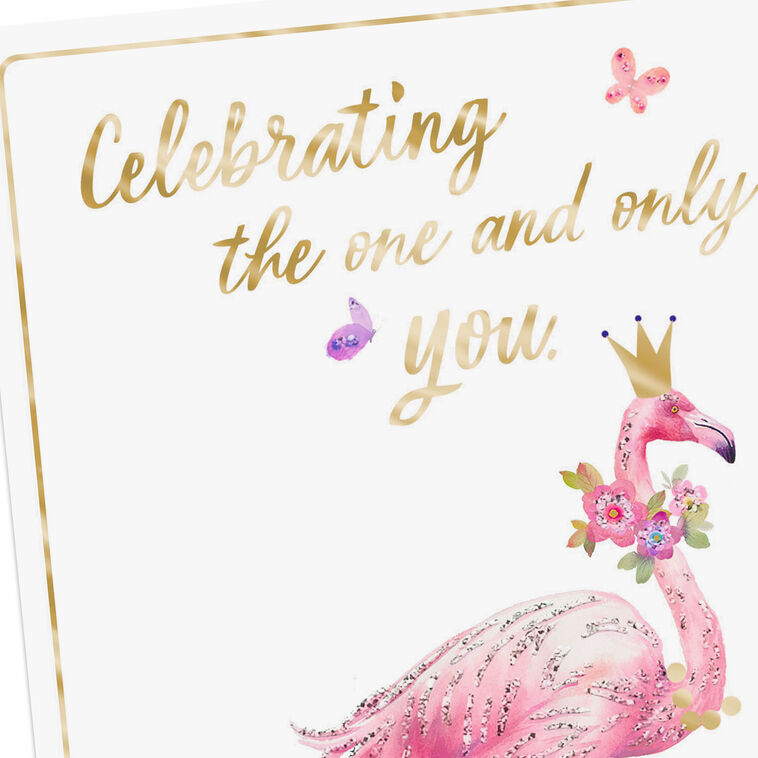 Hallmark Celebrating The One And Only You Birthday Card