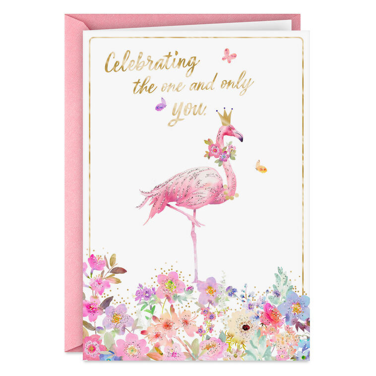 hallmark Celebrating the One and Only You Birthday Card