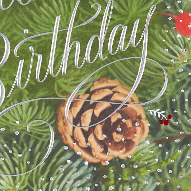 Hallmark Celebrating The Season And You December Birthday Card