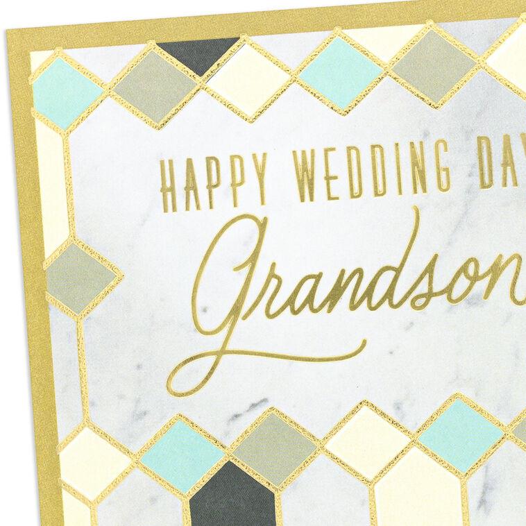 Hallmark Celebrating This Beautiful New Chapter Wedding Card For Grandson