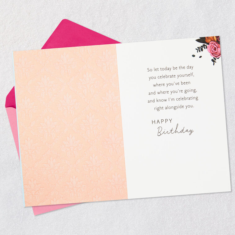 Hallmark Celebrating Who You've Been And Who You're Becoming Birthday Card For Women