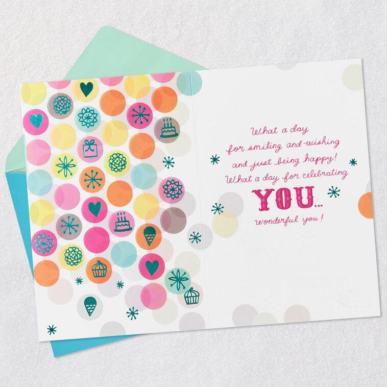 Hallmark Celebrating Wonderful You Birthday Card For Niece