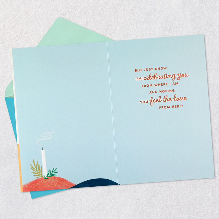 Hallmark Celebrating You Across The Miles Birthday Card