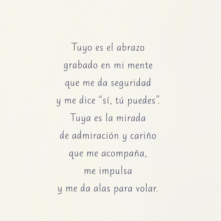 Hallmark Celebrating You Spanish-Language Birthday Card For Mom