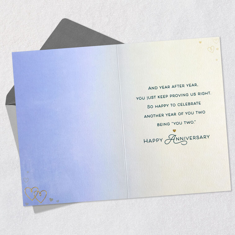 Hallmark Celebrating Your Love Story Anniversary Card For Granddaughter And Spouse