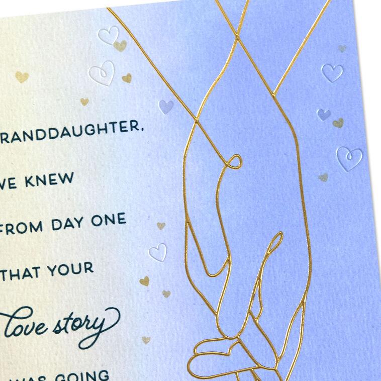 Hallmark Celebrating Your Love Story Anniversary Card For Granddaughter And Spouse